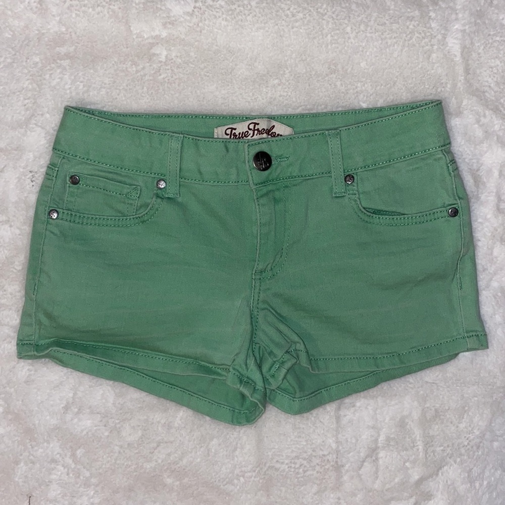 True Freedom Green Shorts